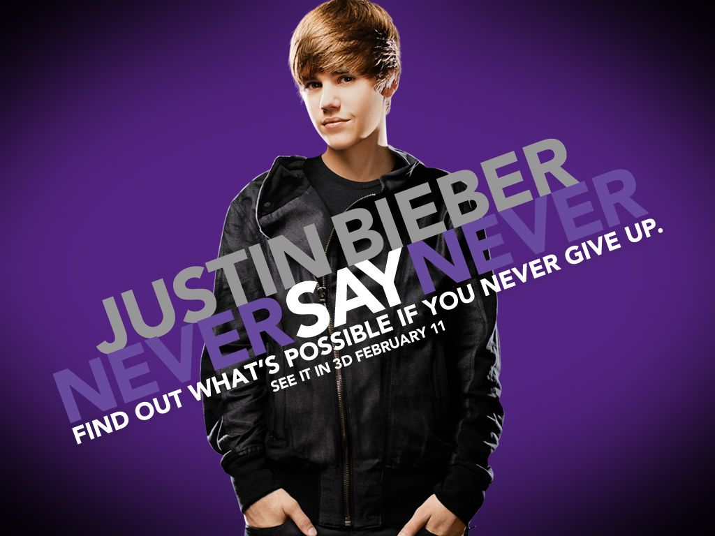 Джастин Бибер: Никогда не говори никогда