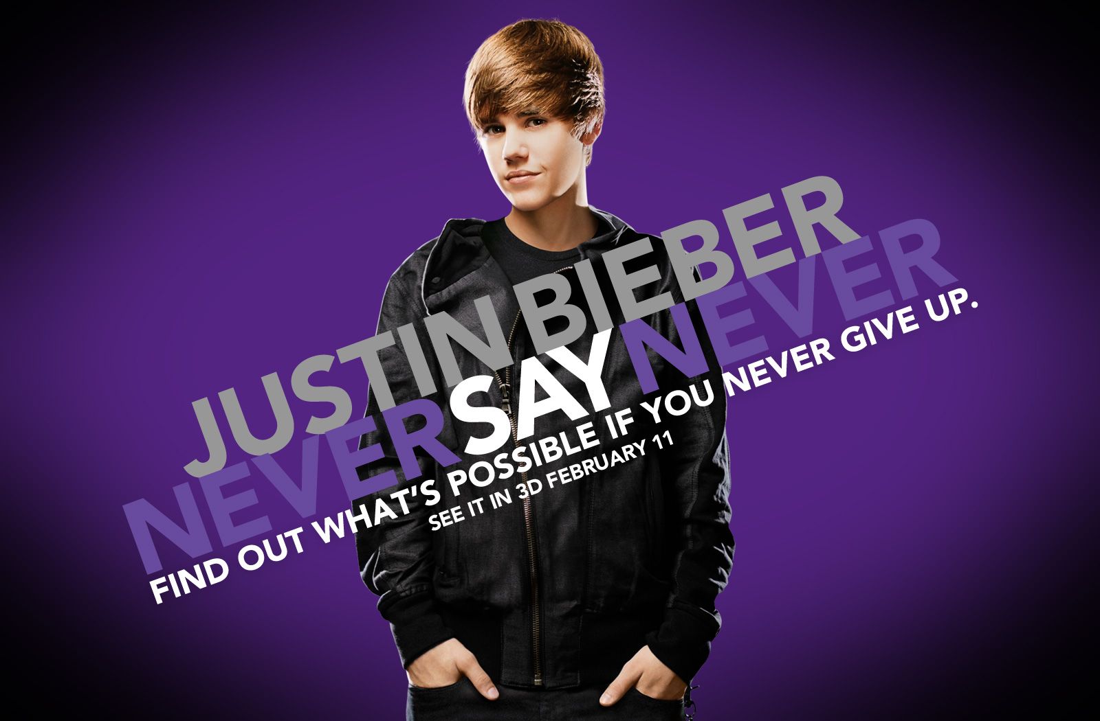 Джастин Бибер: Никогда не говори никогда