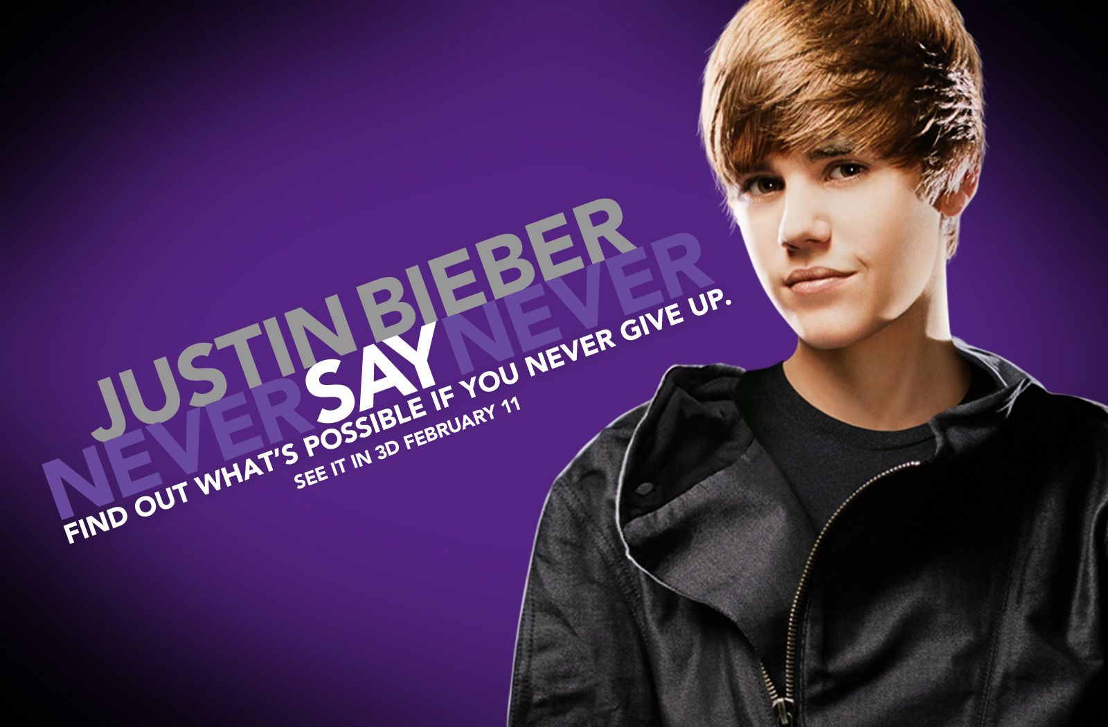 Джастин Бибер: Никогда не говори никогда