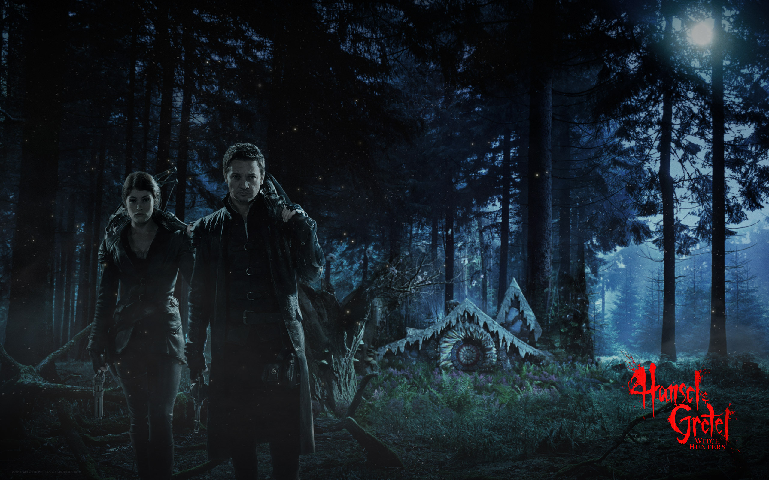 Охотники на ведьм в 3D