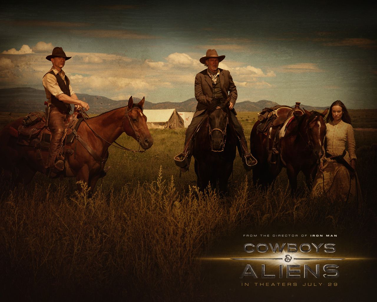 Ковбои против пришельцев