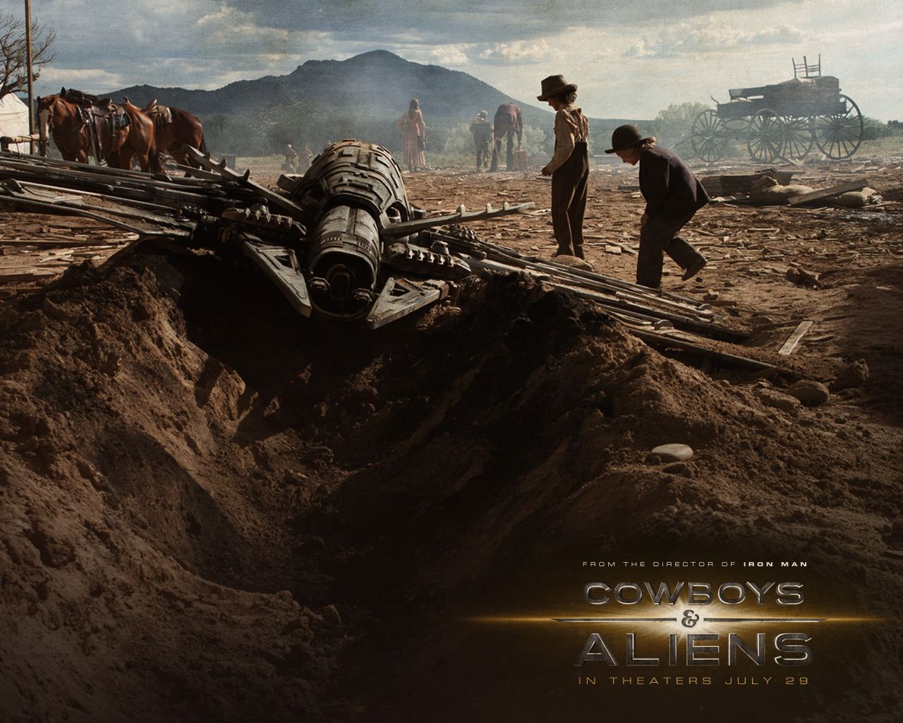 Ковбои против пришельцев