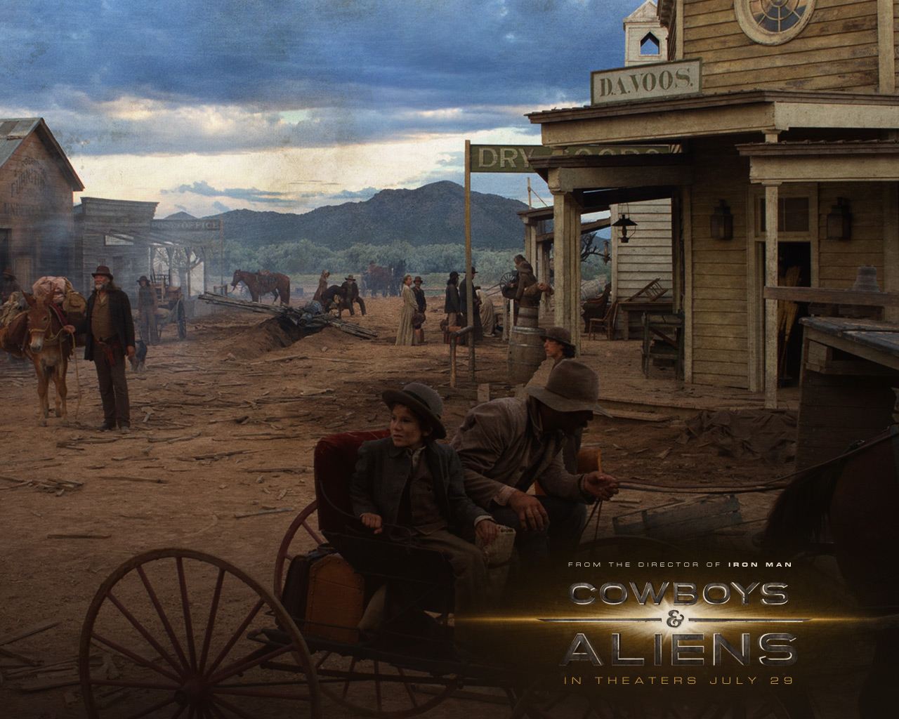 Ковбои против пришельцев