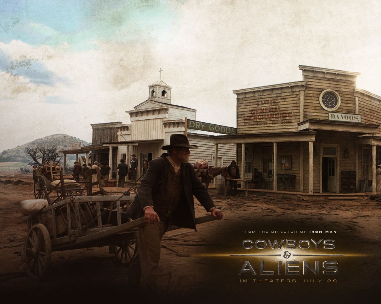 Ковбои против пришельцев