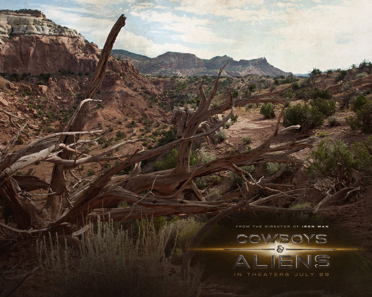 Ковбои против пришельцев