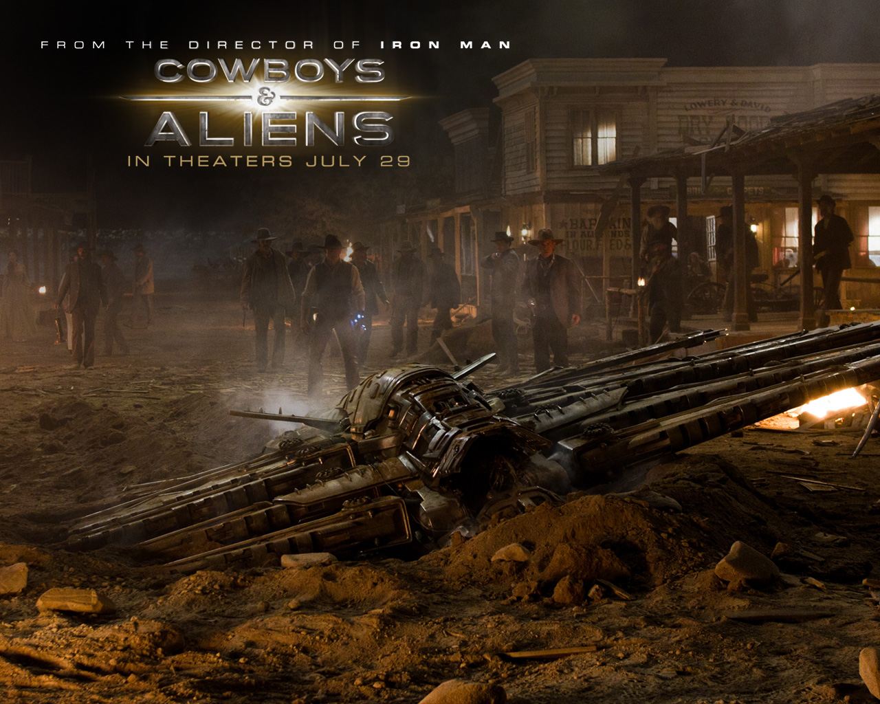 Ковбои против пришельцев