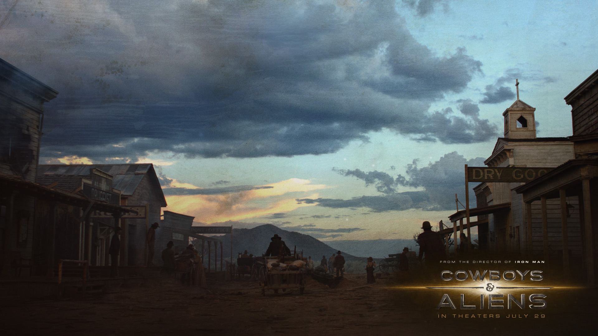 Ковбои против пришельцев