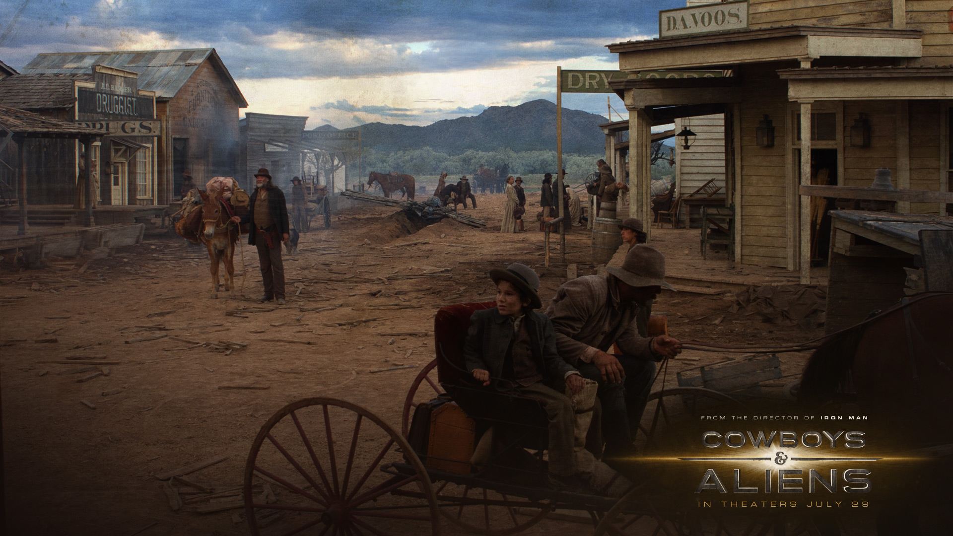 Ковбои против пришельцев