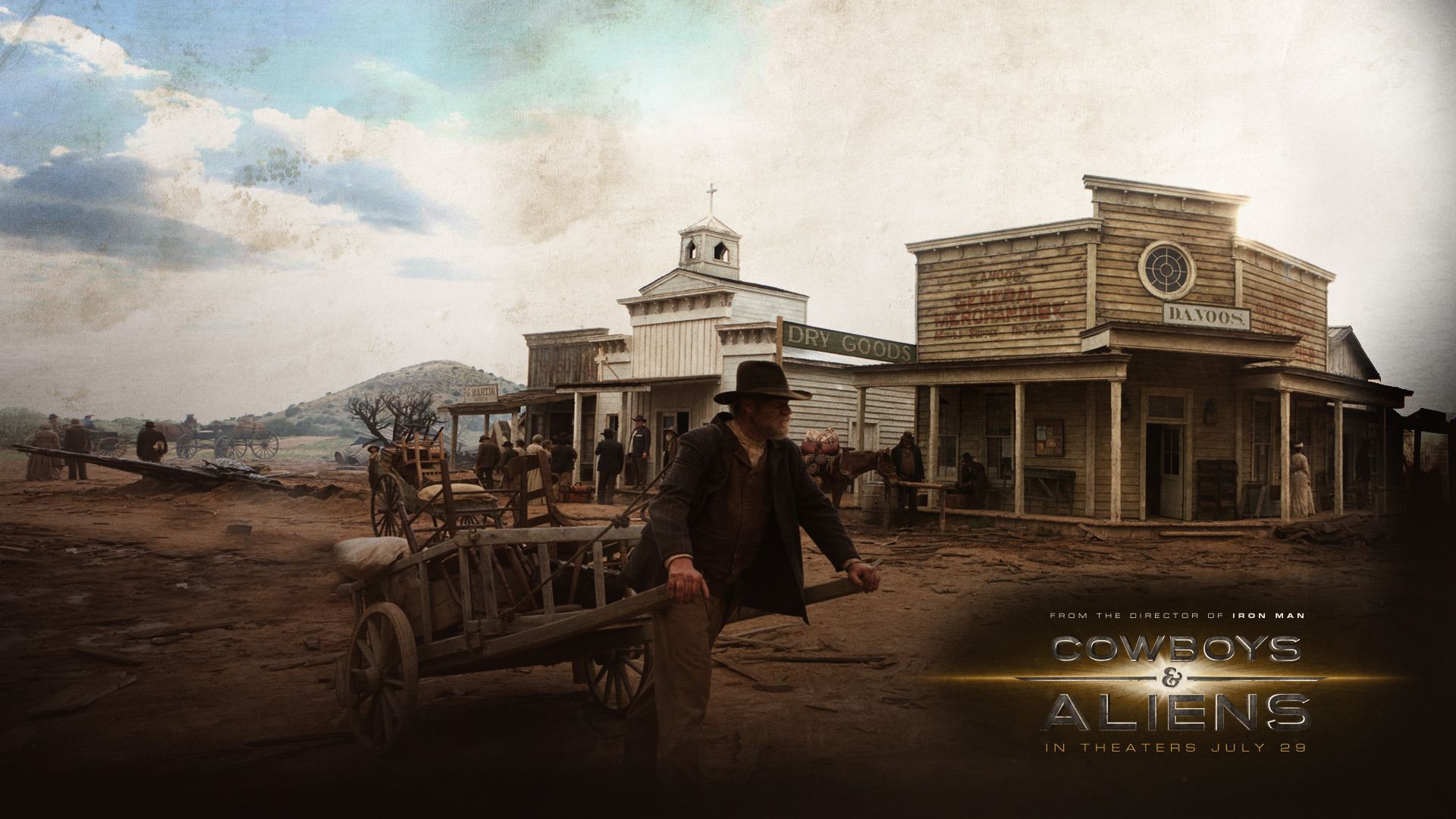 Ковбои против пришельцев