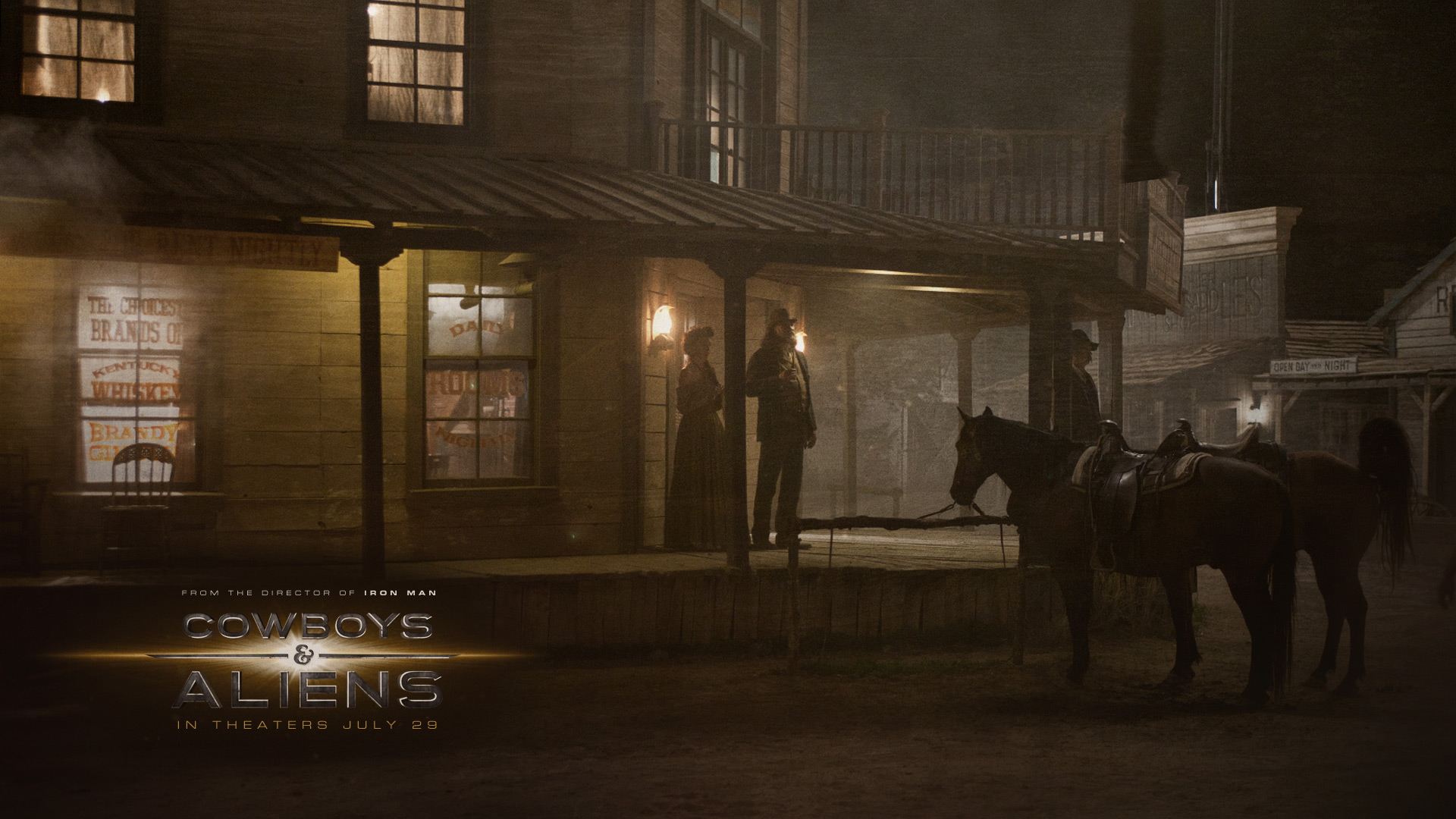 Ковбои против пришельцев