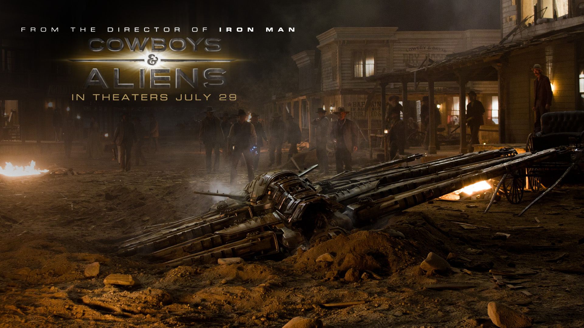 Ковбои против пришельцев